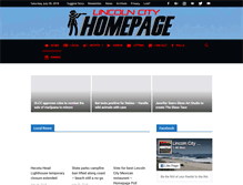 Tablet Screenshot of lincolncityhomepage.com